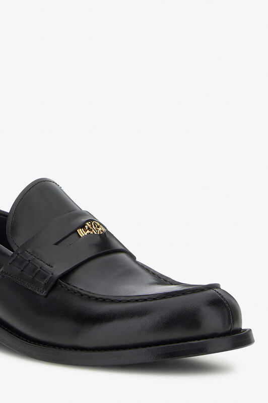 RC Moccasins with Monogram RC Black SRS017-PZA84