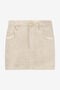 RC Mini-jupe En Jean Beige Avec Ornement En Strass GREY SOJ30B-DL008