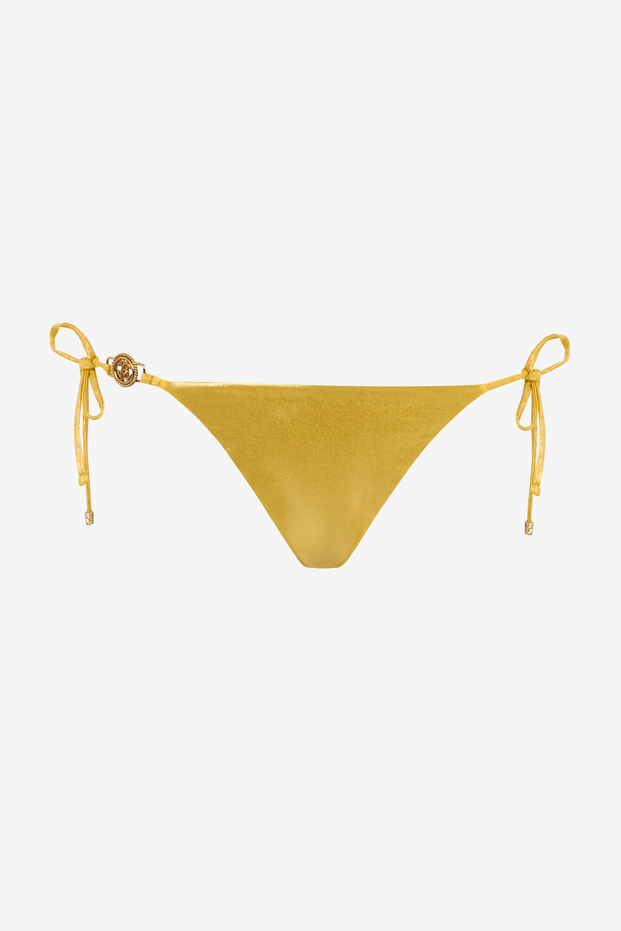 RC Gold Laminated Bikini Bottom RC Gold Laminated Bikini Bottom LIGHT GOLD WKW013-LL031