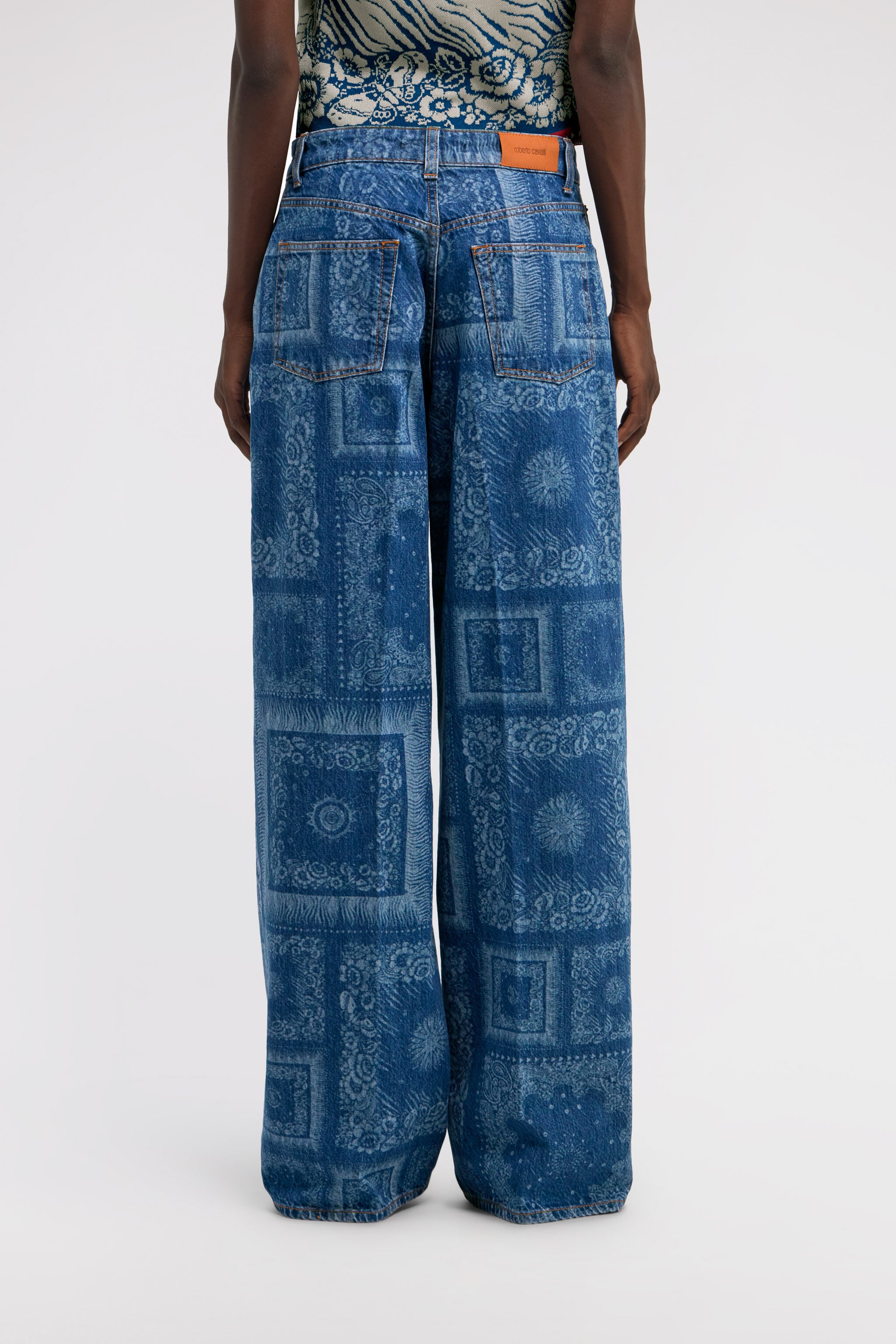 RC Wide leg Jeans Blue TKJ207-VMN12