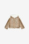 JU Sweatshirt Mit Kapuze Und Print Jaguar Skin JU Sweatshirt Mit Kapuze Und Print Jaguar Skin Hellbraun UJT664-5OO52