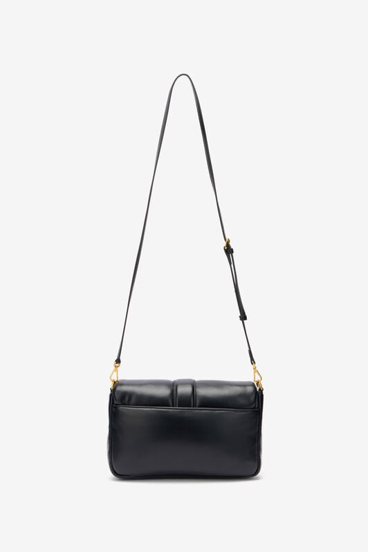 JC Schwarze Schultertasche Mit Schlangenschnalle JC Schwarze Schultertasche Mit Schlangenschnalle BLACK UFB051-UF420