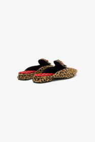 RC Mules with logo and stones Hellbraun SKS020-PZC26