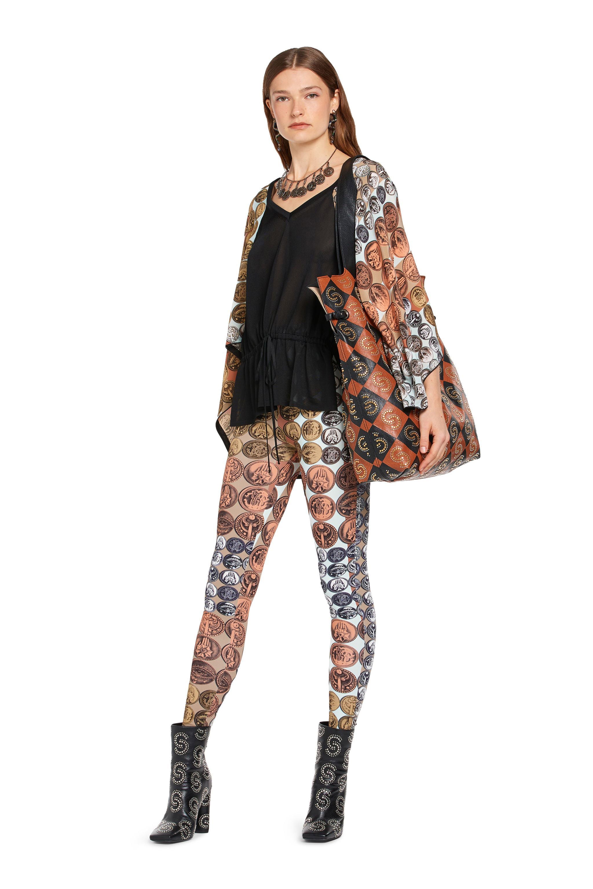 RC Stripes & Coins leggings TERRACOTTA/TAN IWT208-JGR40