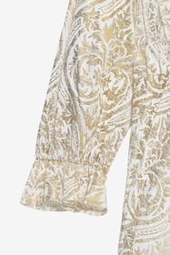 JU Jacquard Midi Dress GOLD VJT10B-6DP28