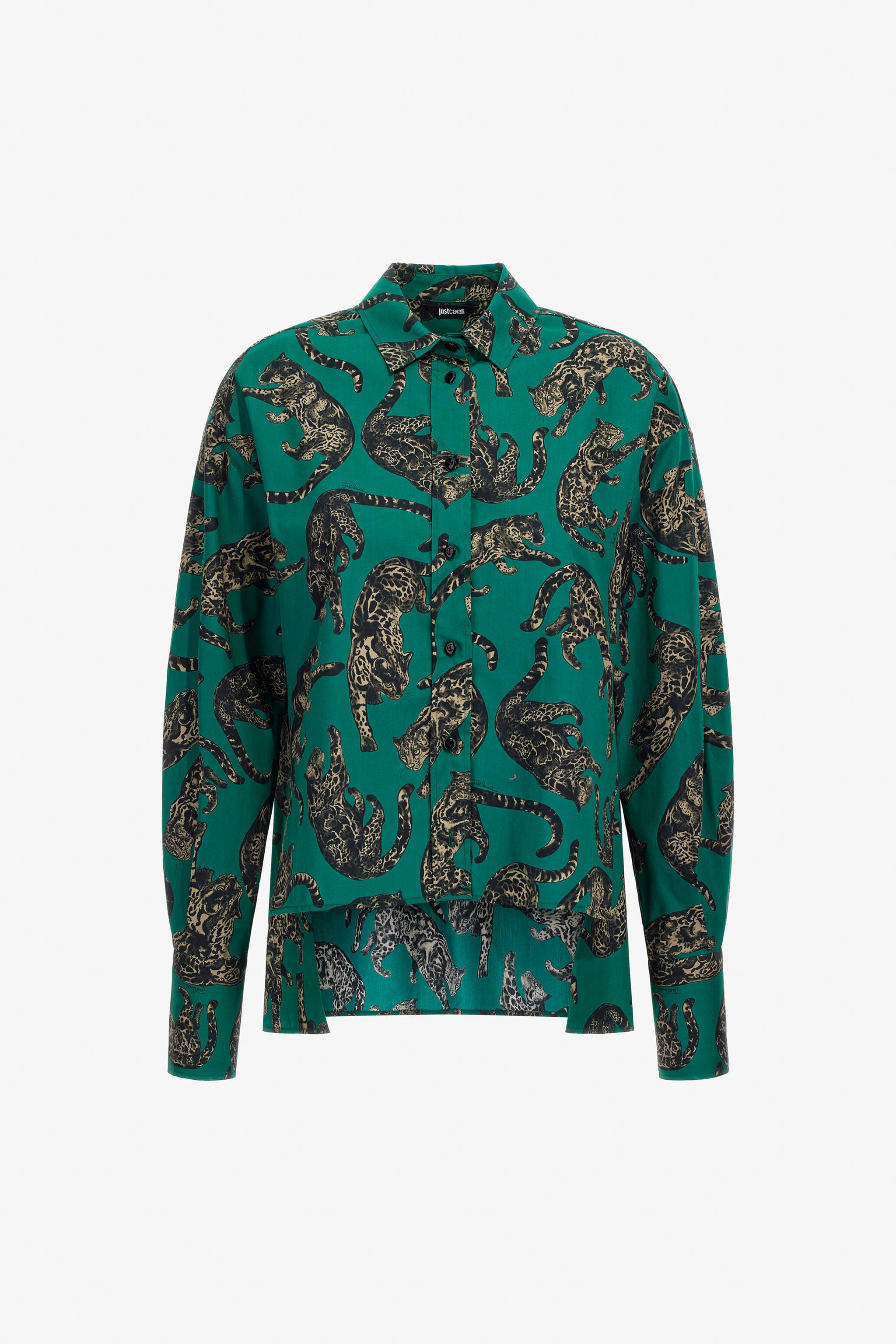 JC Just Cavalli Shirt JC Just Cavalli Shirt Green TFT124-TF189