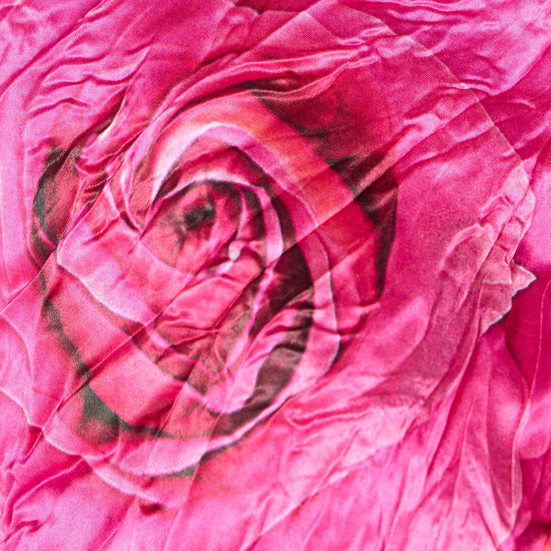 RC Chemise À Boutons Bijoux Et Imprimé Roses RC Chemise À Boutons Bijoux Et Imprimé Roses Fuchsia UKT701-RYN48
