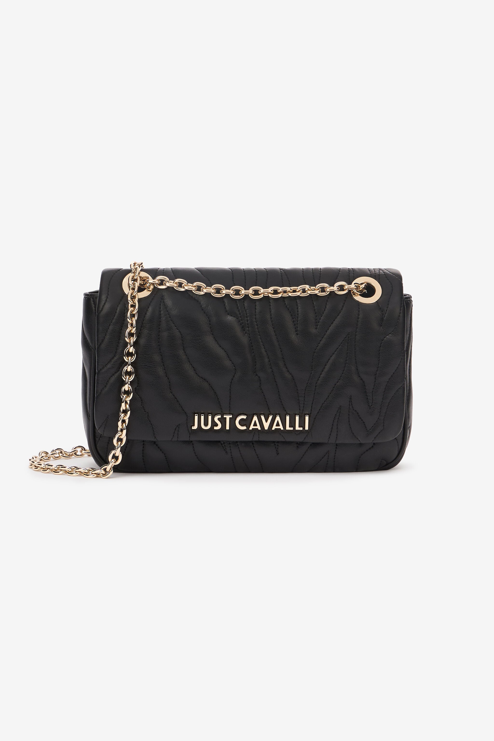 JC Top-Stitched Clutch Bag With Shoulder Strap JC Top-Stitched Clutch Bag With Shoulder Strap Black UFB067-UF436