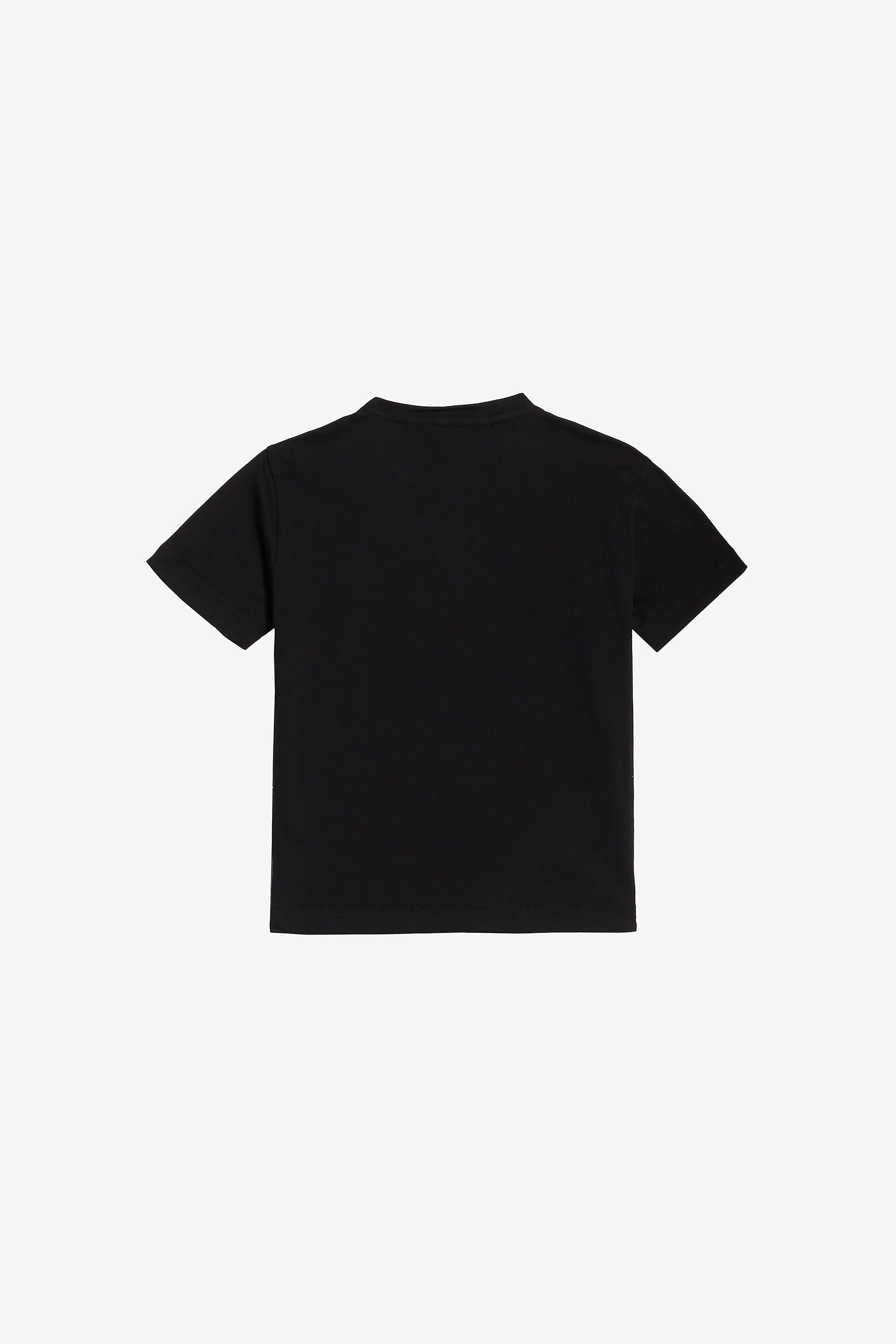 JU T-Shirt Con Monogram RC E Logo Nero UJT60M-JD001