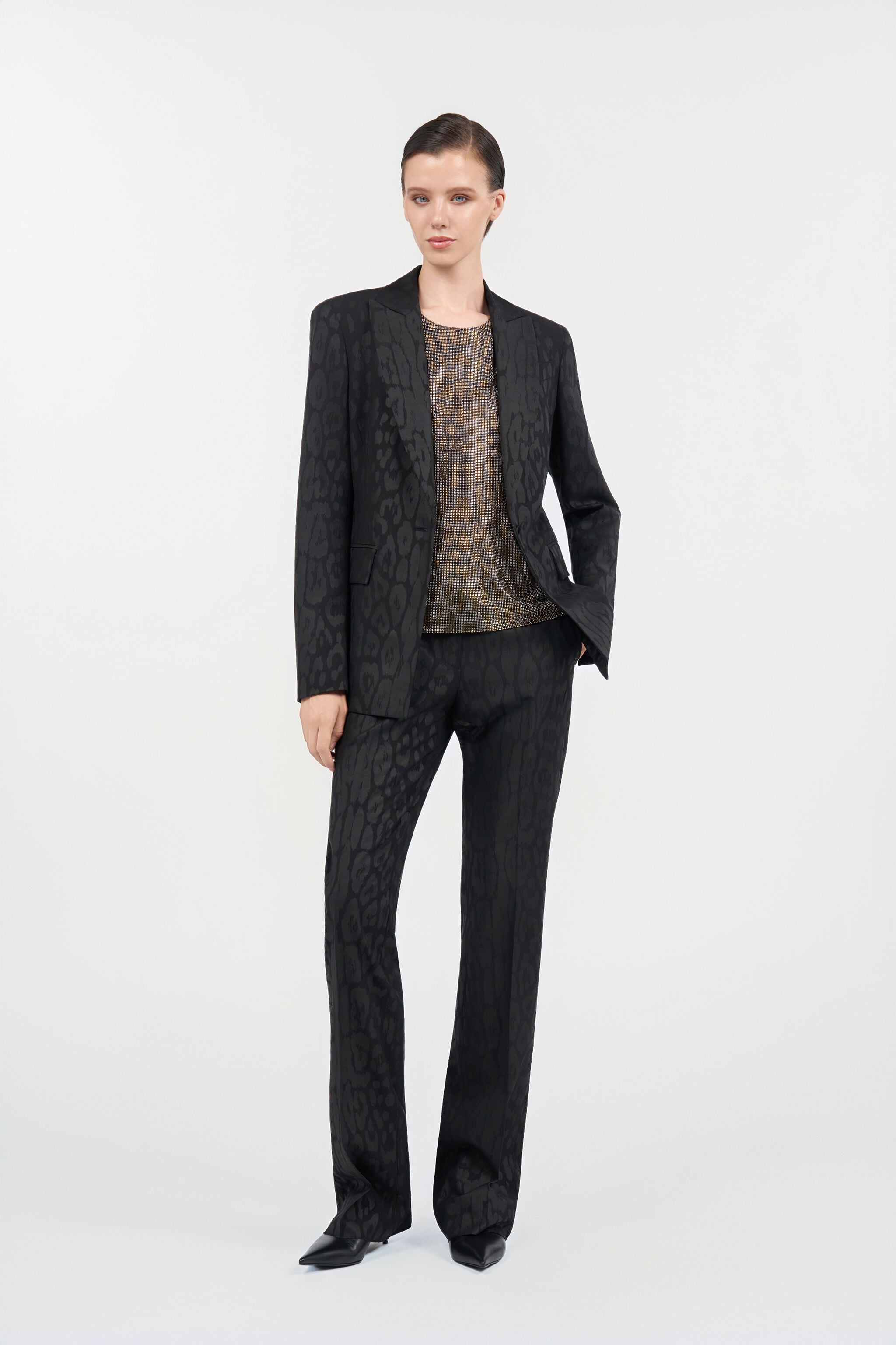 Plain Jacket in BLACK for Women | Roberto Cavalli®