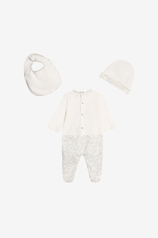 JU Baby Set with Avvento Print JU Baby Set with Avvento Print PEARL GREY XJT80P-3PS62