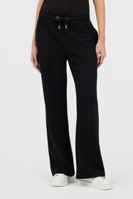 RC Black Trousers Drawstring Waist BLACK TOT20B-FAC01