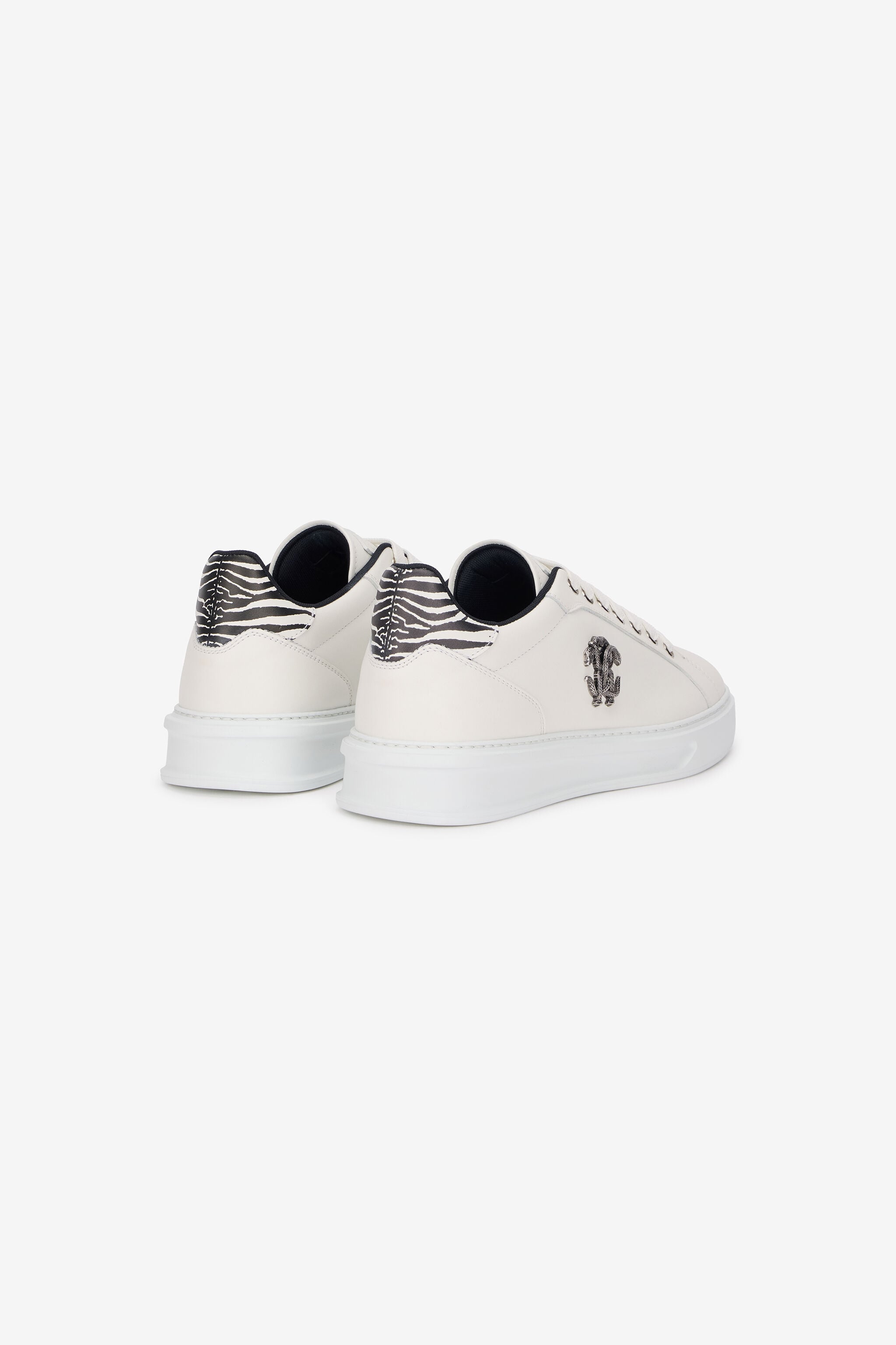 RC Sneakers With Zebra Insert RC Sneakers With Zebra Insert White URS060-PZA85