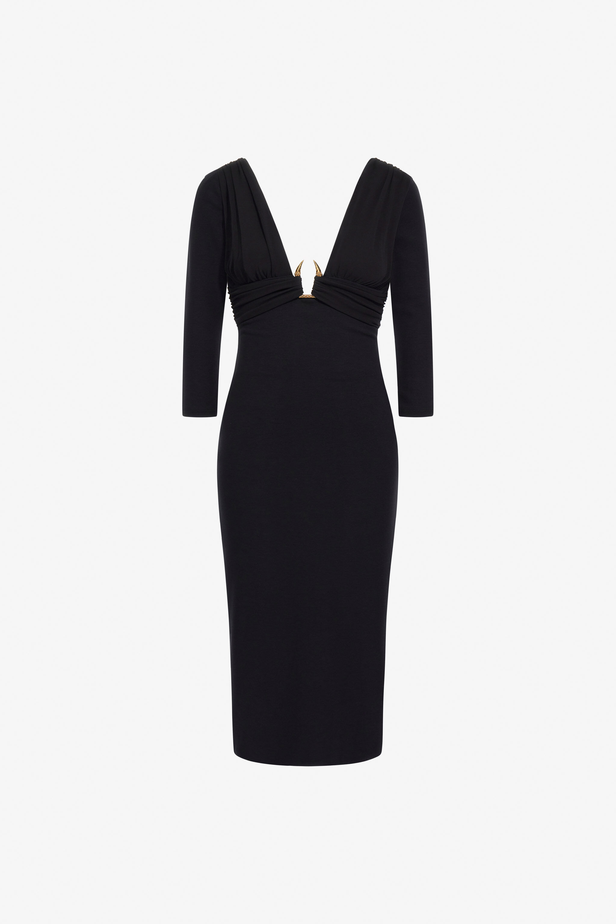 RC Dress with Gold Detail RC Dress with Gold Detail Black TKT139-JJ034