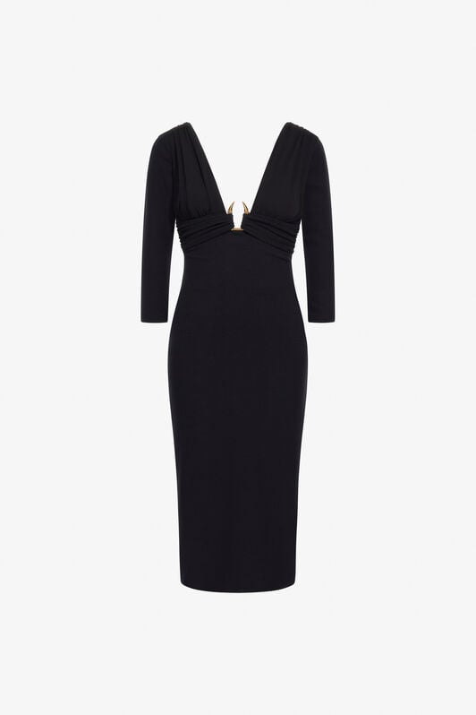 RC Dress with Gold Detail RC Dress with Gold Detail Black TKT139-JJ034