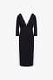 RC Robe avec détail doré RC Robe avec détail doré Noir TKT139-JJ034