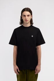 RC T-shirt with Monogram RC Black SRT61A-JD060