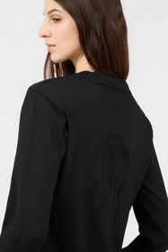 RC Twin Set in Black Knit BLACK SOM60F-VI011