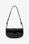 JC Black Glossy Shoulder Bag With Logo JC Black Glossy Shoulder Bag With Logo BLACK VFB114-VF746