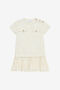 JU Robe À Imprimé Guépards Blanc UJT10H-5OO35