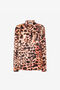 RC Chemise En Mélange De Soie Imprimé Murena RC Chemise En Mélange De Soie Imprimé Murena Orange QKT704-SZF49