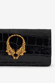 RC Roar Mini bag in Leather BLACK WKA002-PZ975