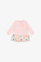 JU Floral Fantasy Long-Sleeve Dress JU Floral Fantasy Long-Sleeve Dress Pink TJT109-JD001