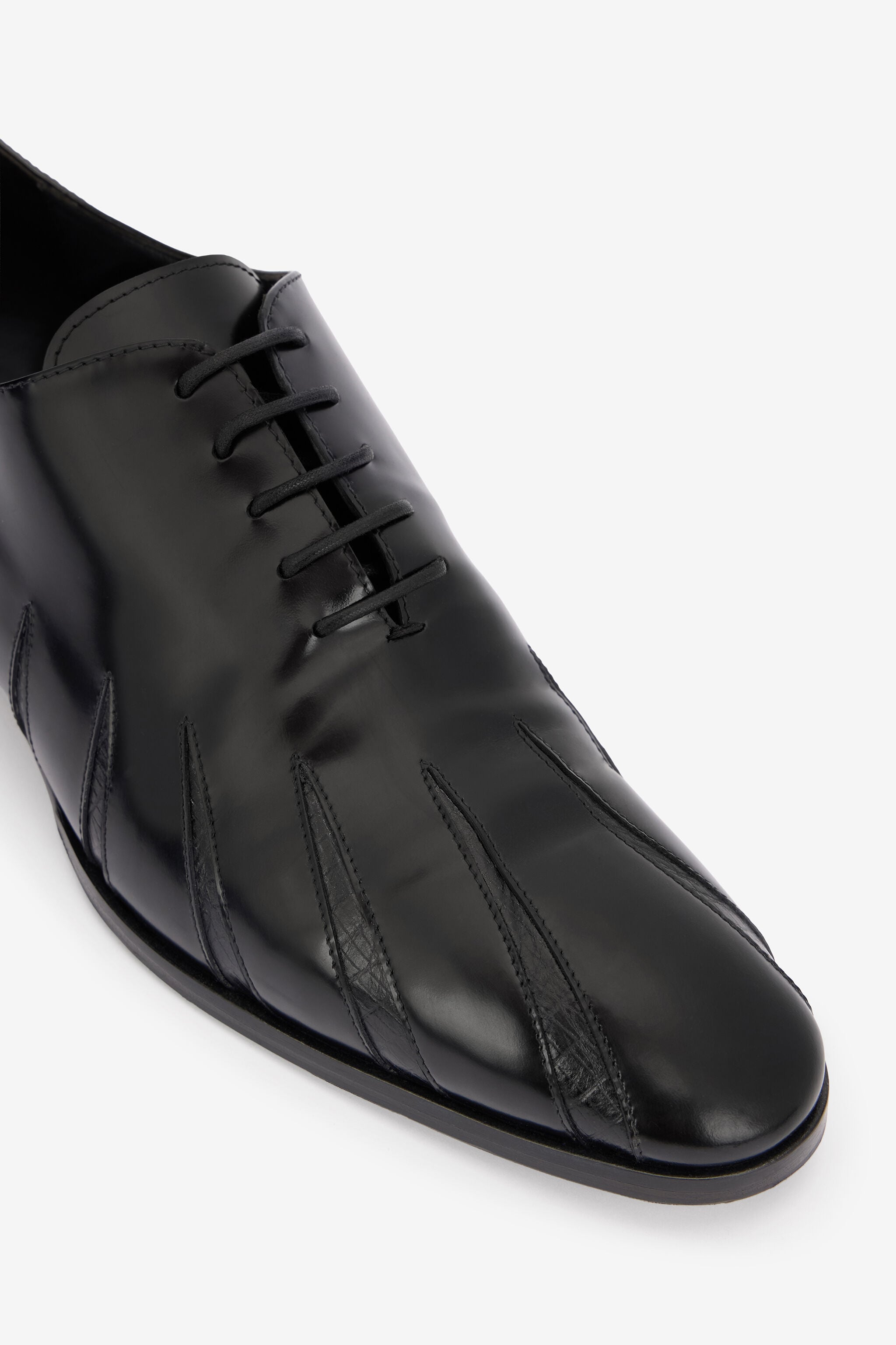 RC Schwarze Schnürschuhe RC Schwarze Schnürschuhe BROWN QOS00C-PZ577