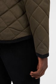 RC Dunkelgrüne Husky-Steppjacke MILITARY GREEN TOT40E-FT030