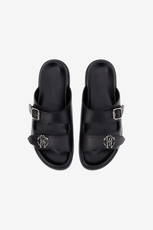 RC Flat sandals RC Flat sandals Black SRS064-PZA12