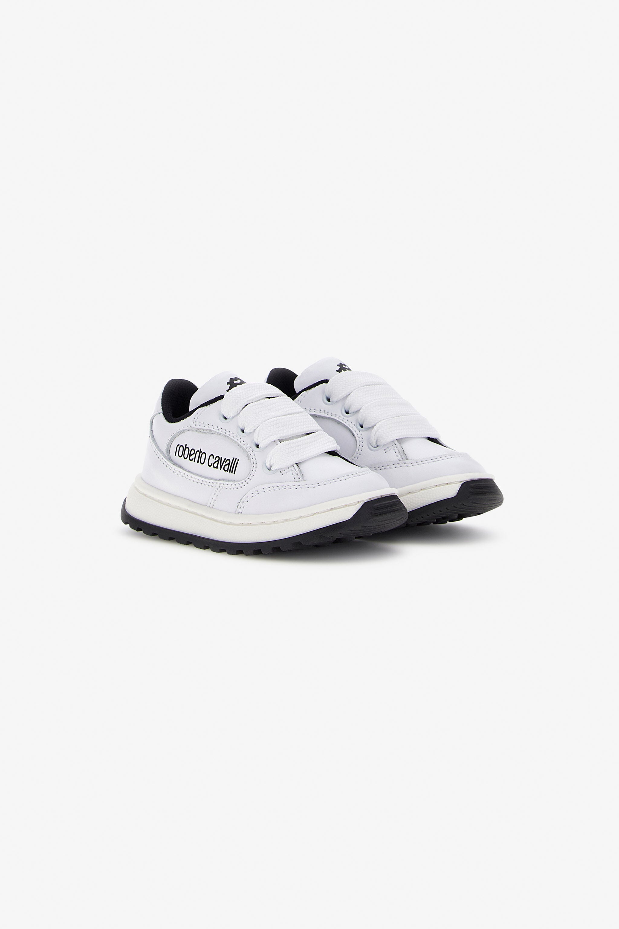JU RC Logo Sneakers JU RC Logo Sneakers White/black SJS00O-PZJ02