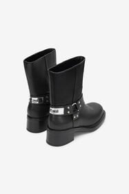 JC Boots with Logo Detail BLACK VFS127-VF655