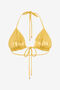 RC Gold Laminated Bikini Top RC Gold Laminated Bikini Top LIGHT GOLD WKW012-LL031
