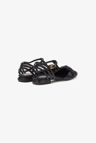 RC Ballerine con intreccio Nero SWS101-PZ899