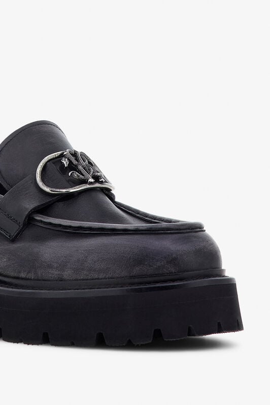 RC Loafers with metal buckle RC Loafers with metal buckle Black TRS020-PN195