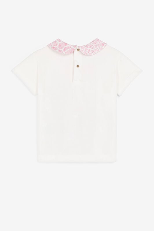 JU Zebra And Giraffe-Print Top JU Zebra And Giraffe-Print Top BABY ROSE PJT601-JV025