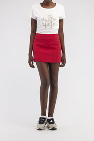RC Miniskirt with Logo Red NOT30C-KU014