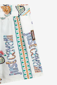 JC Conjunto con estampado Tropical Garden IVORY PRISTINE WFT70Z-6D003