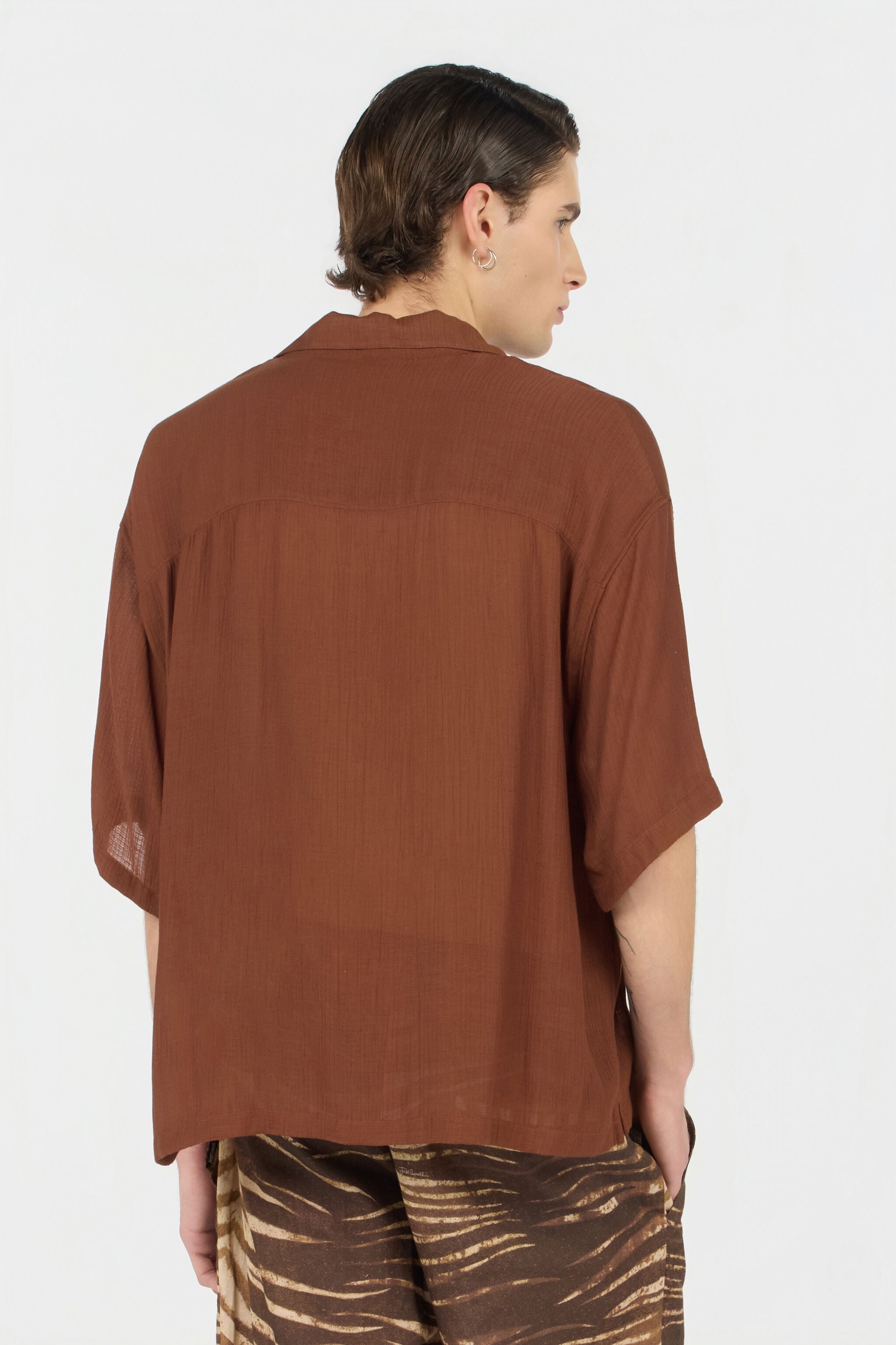 JC Brown Shirt BISON WFM021-WF169