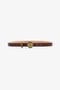 RC Ceinture Marron en Cuir avec Monogram RC RC Ceinture Marron en Cuir avec Monogram RC Brun TKC001-PZ003