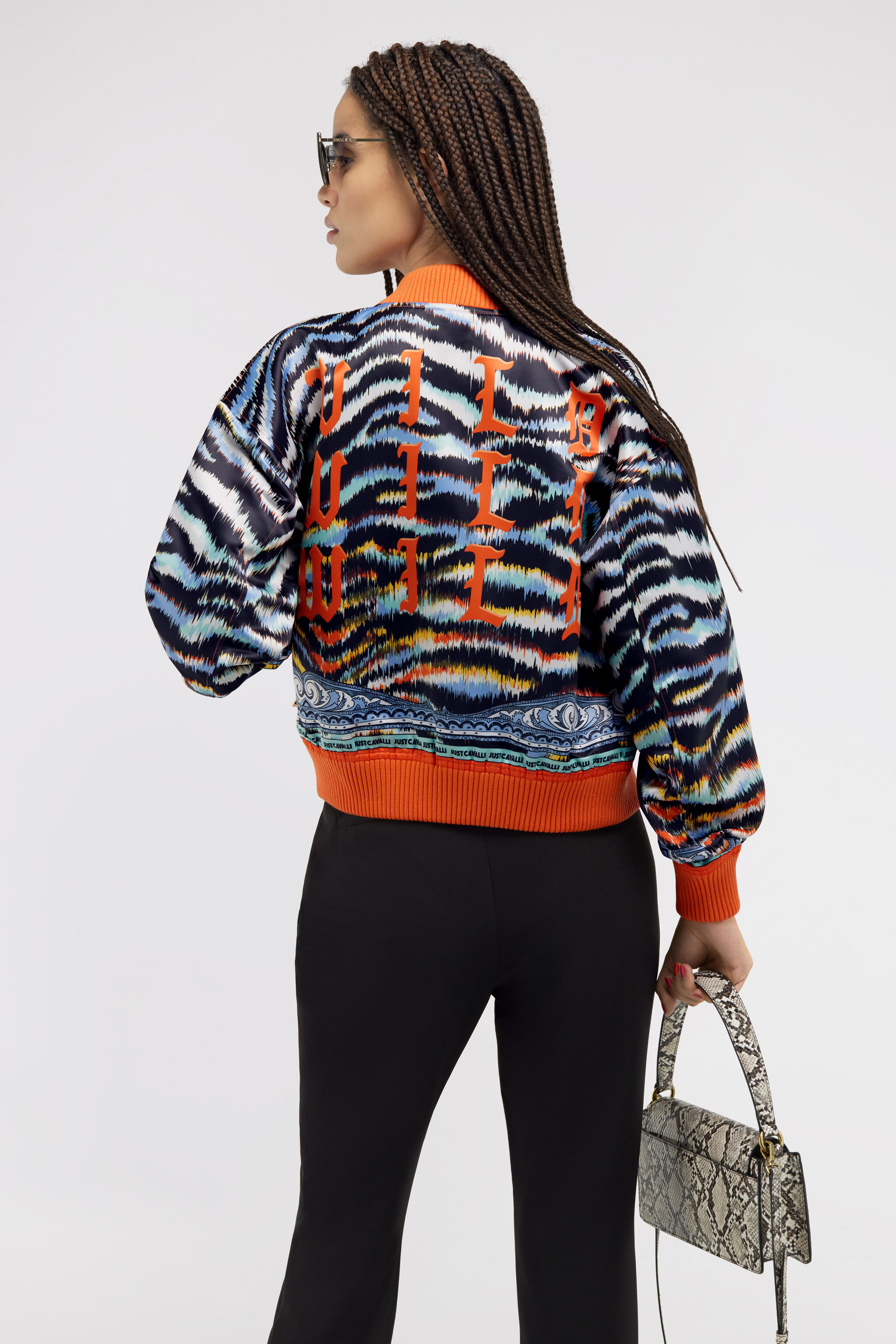 JC Just Cavalli bomber JC Just Cavalli bomber Orange SFT169-SF033
