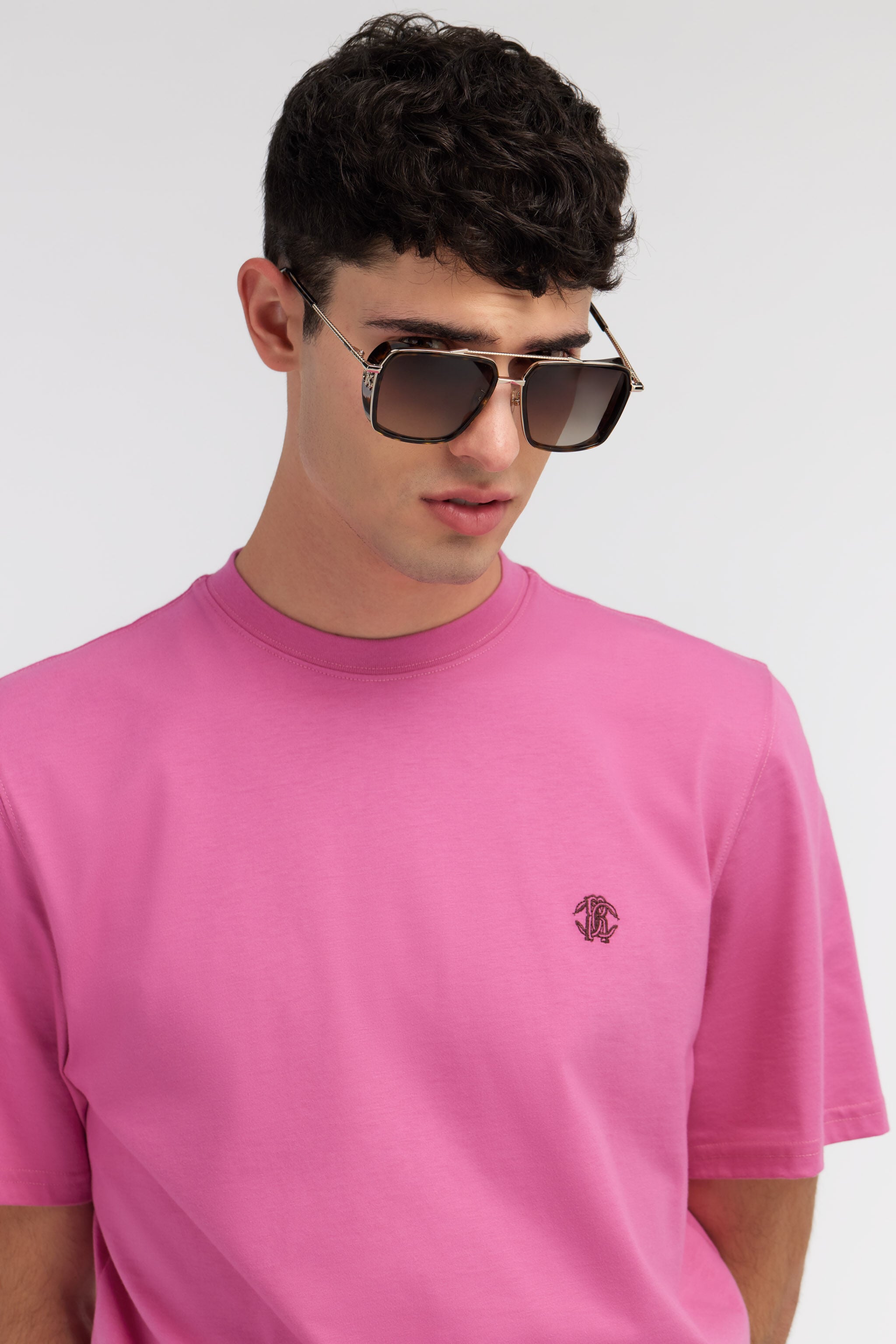 RC Occhiale da sole Roberto Cavalli Monogram Collection RC Occhiale da sole Roberto Cavalli Monogram Collection Marrone scuro RALD78-ID081