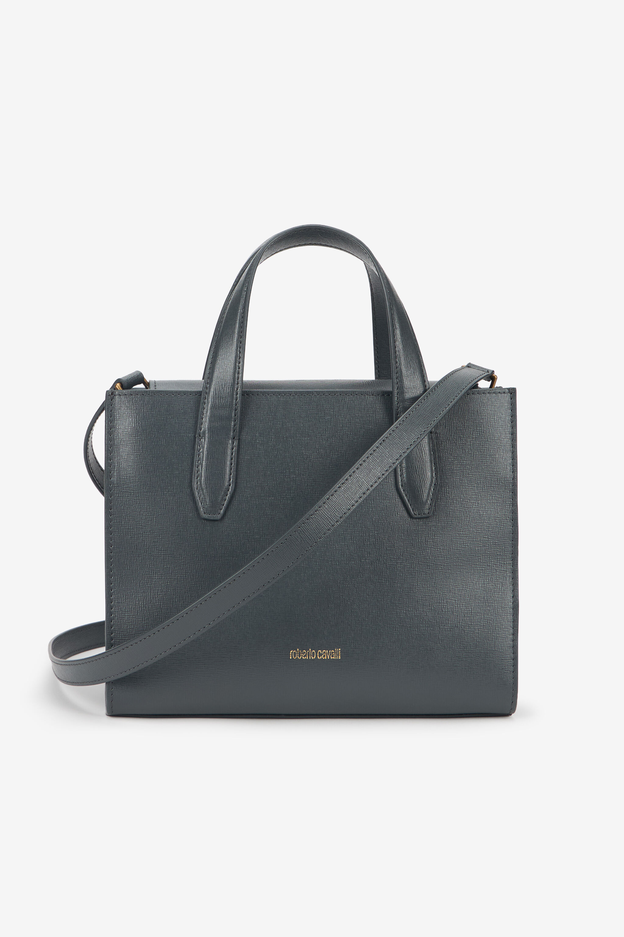RC Slate Grey Shoulder Bag With RC Monogram RC Slate Grey Shoulder Bag With RC Monogram ANTHRACITE TOB00A-PZC11