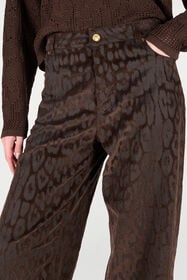 RC Jaguar Skin Corduroy Pants Brown VKT207-VL076