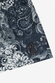 JU Boxer de bain imprimé paisley CAMOU BLACK WJH00B-5RR15
