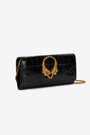 RC Roar wallet with chain BLACK WKA007-PZ975