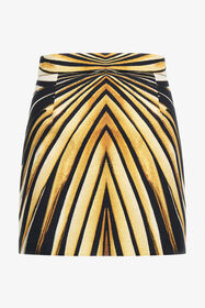 RC Ray Of Gold Print Skirt Gold TKJ302-DAM33