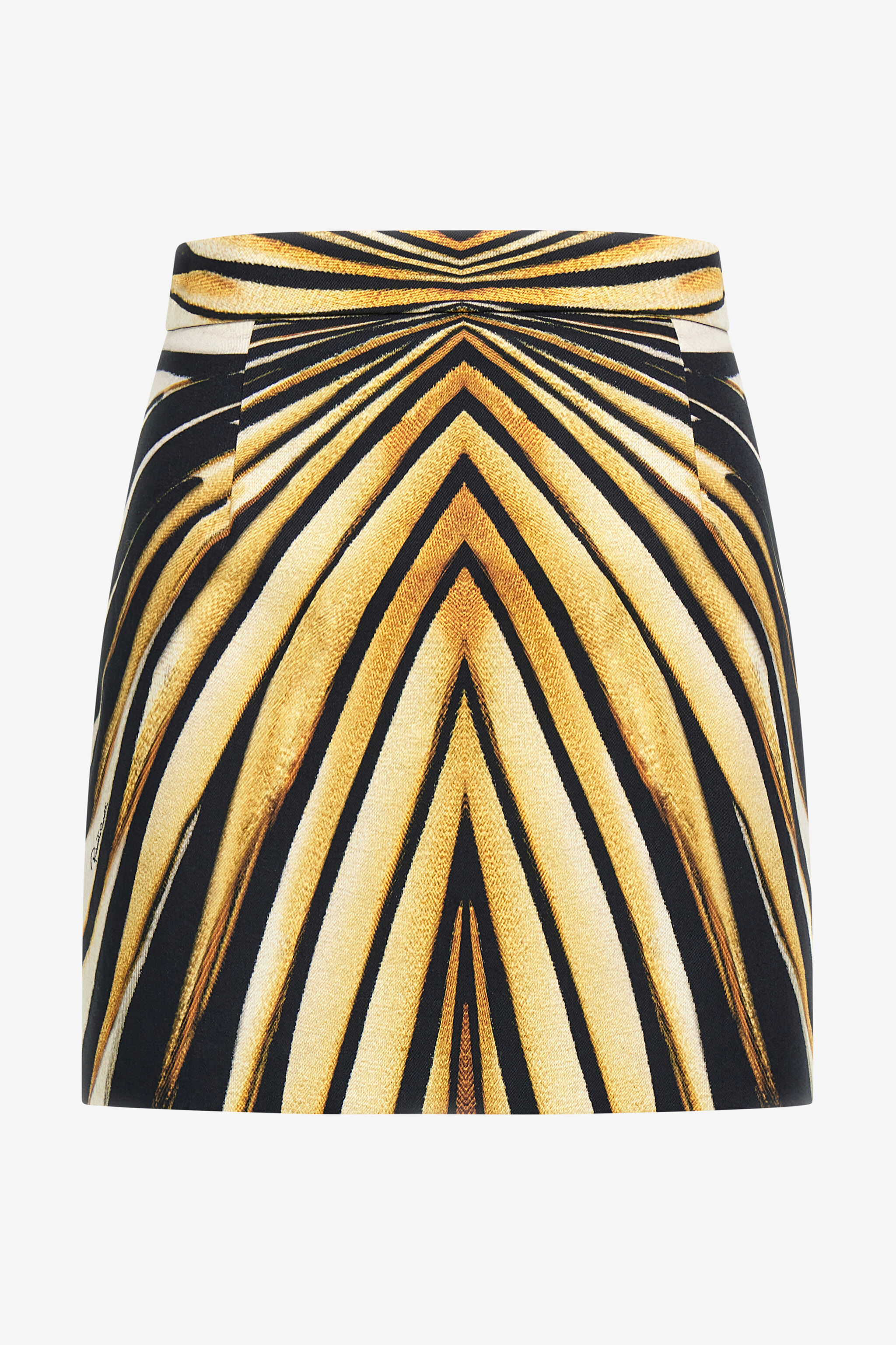 RC Ray Of Gold Print Skirt RC Ray Of Gold Print Skirt Gold TKJ302-DAM33