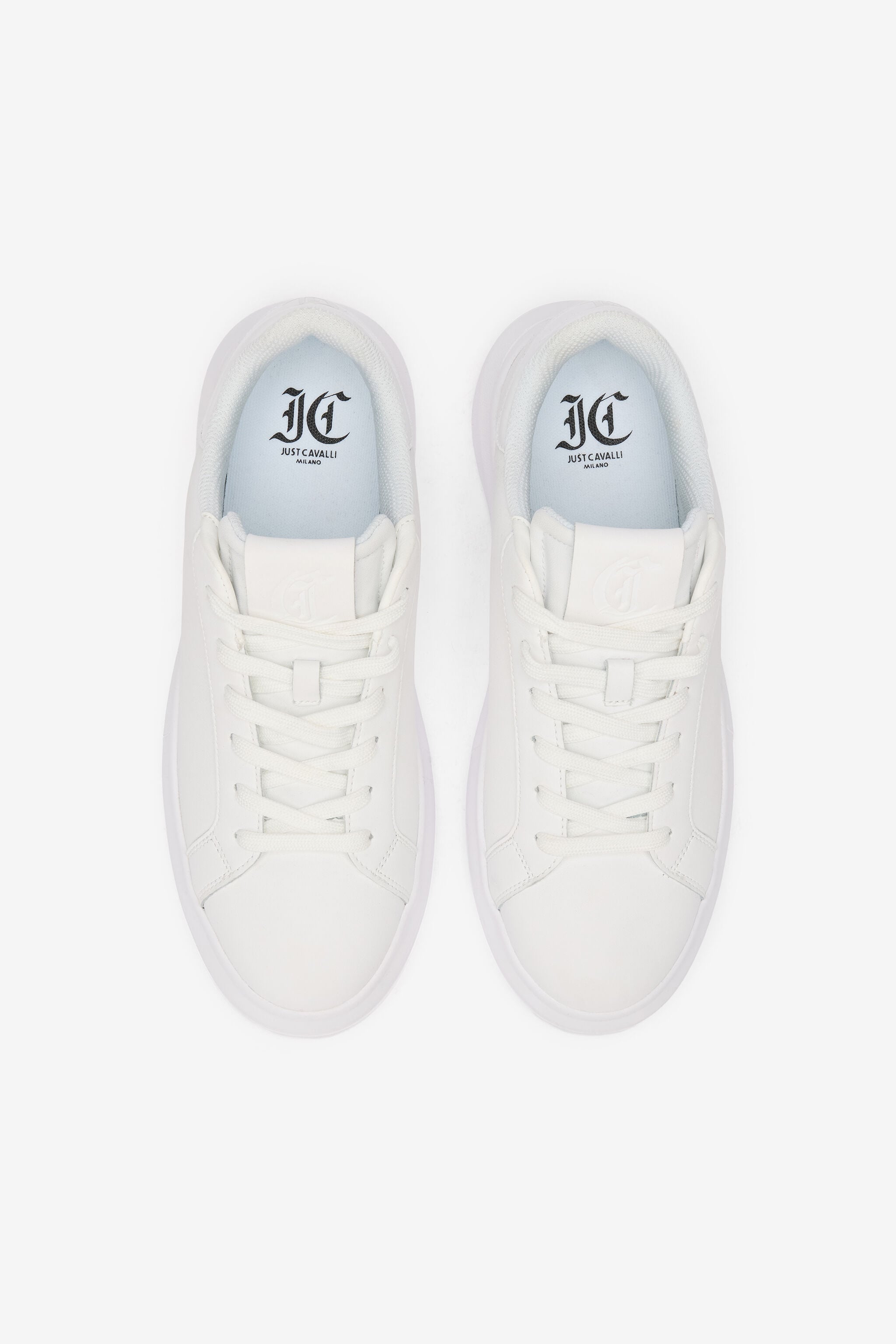 JC White Leather Sneakers JC White Leather Sneakers WHITE VFS053-VF511
