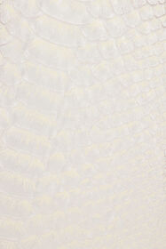 RC White One-Shoulder Dress with Serpentine Print WHITE WWT121-HES36
